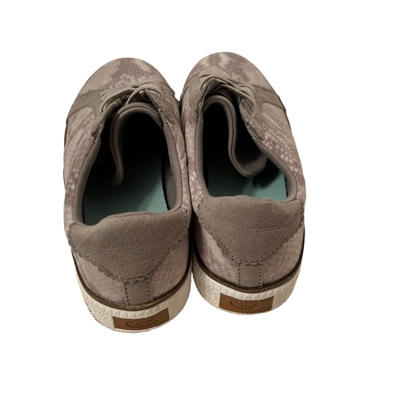 Dr. Scholl’s Women’s Seaside Microfiber Gray Snakeskin Print Sneakers Size 7M - Picture 4 of 7